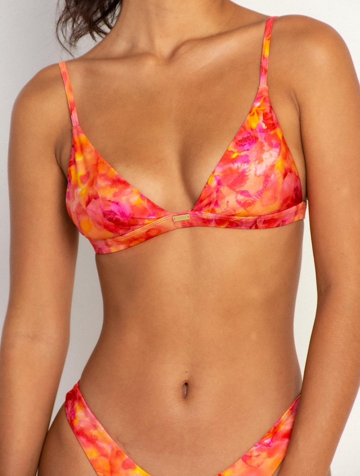 FAE House - Luna Bikini Top - Luxuriöses Damen-Bikinioberteil - 100% nachhaltiger Stoff - Kaltes Han
