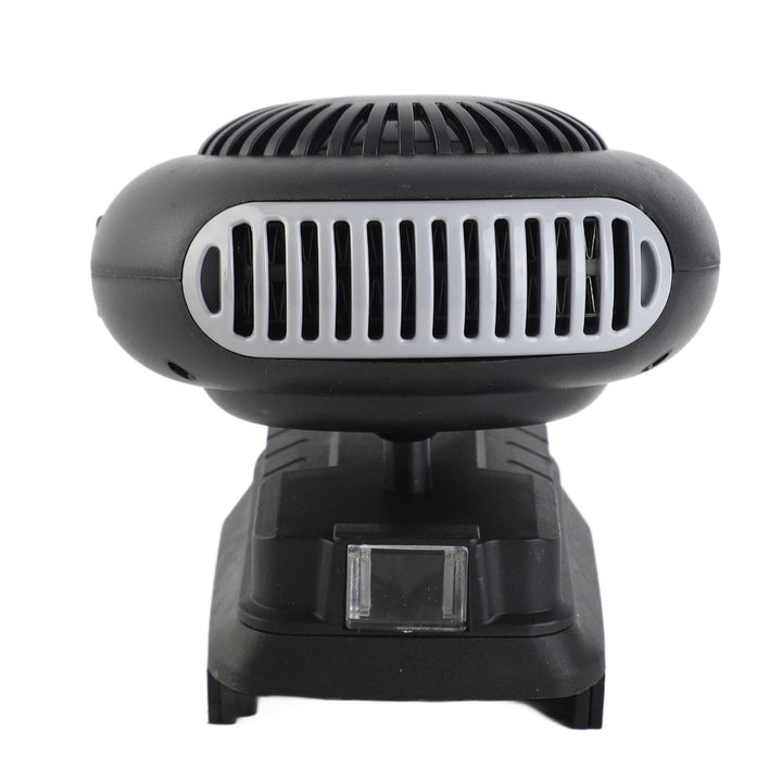 Wakects 18V Heizlüfter Tragbarer Kleiner Heizventilator 2 Temperaturstufen 30-80°C Leiser Betrieb mi