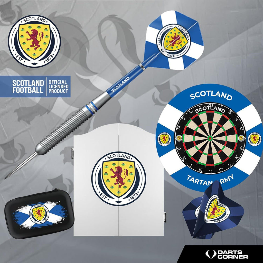 Darts Corner Schottland Dartscheibe Surround | Offiziell lizenziertes Schottland St Andrews Cross |