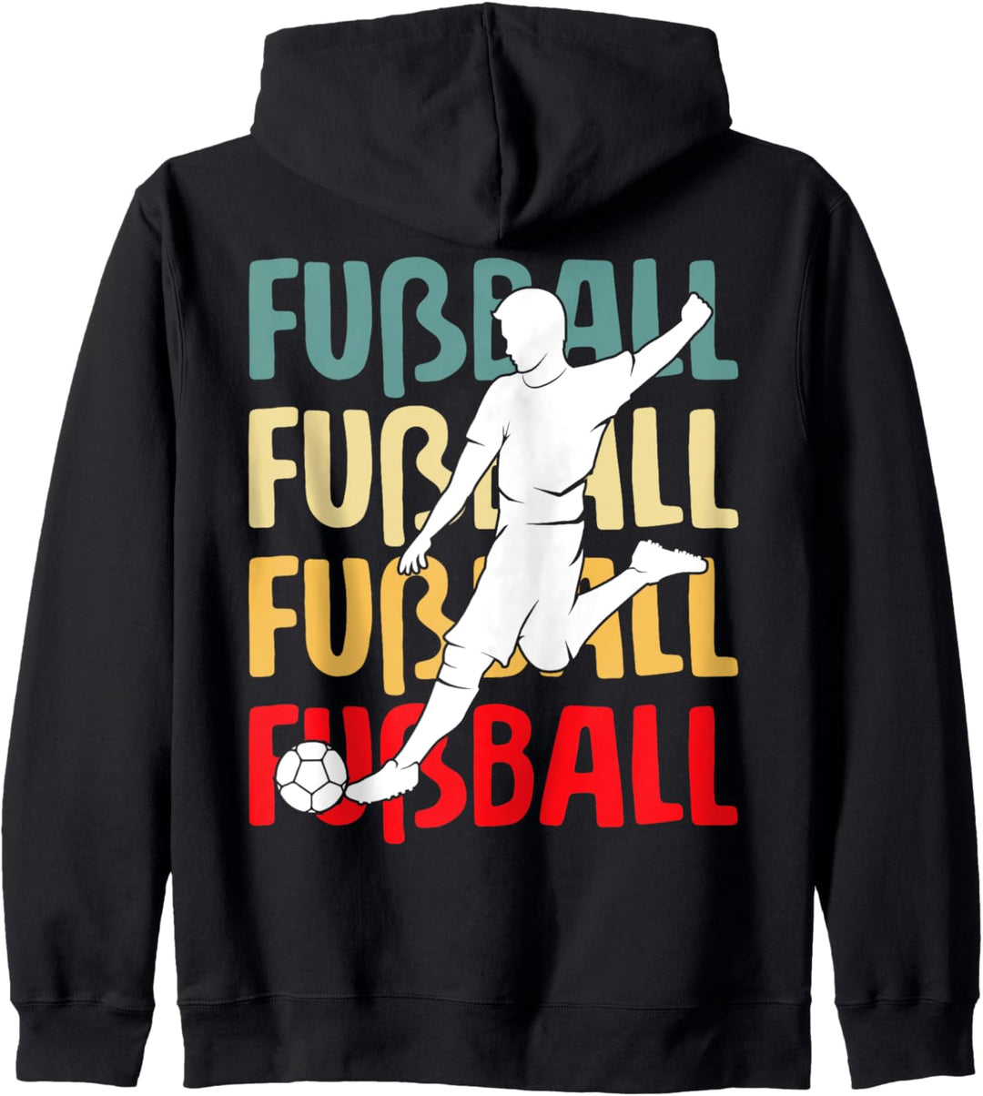 Fussball Fussballer Kinder Jungen Kapuzenjacke