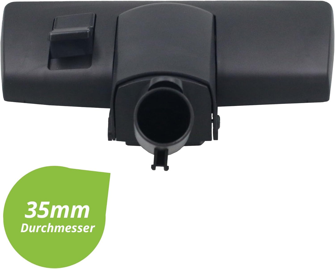 Staubsaugerladen.de Bodendüse mit Rad passend für Miele Staubsauger | Für alle Bodenstaubsauger von