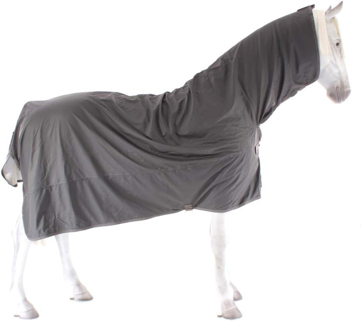 Kentucky Horsewear Horse Rain Coat Regendecke, Grösse:125-140, Farbe:grau 125-140 grau, 125-140 grau