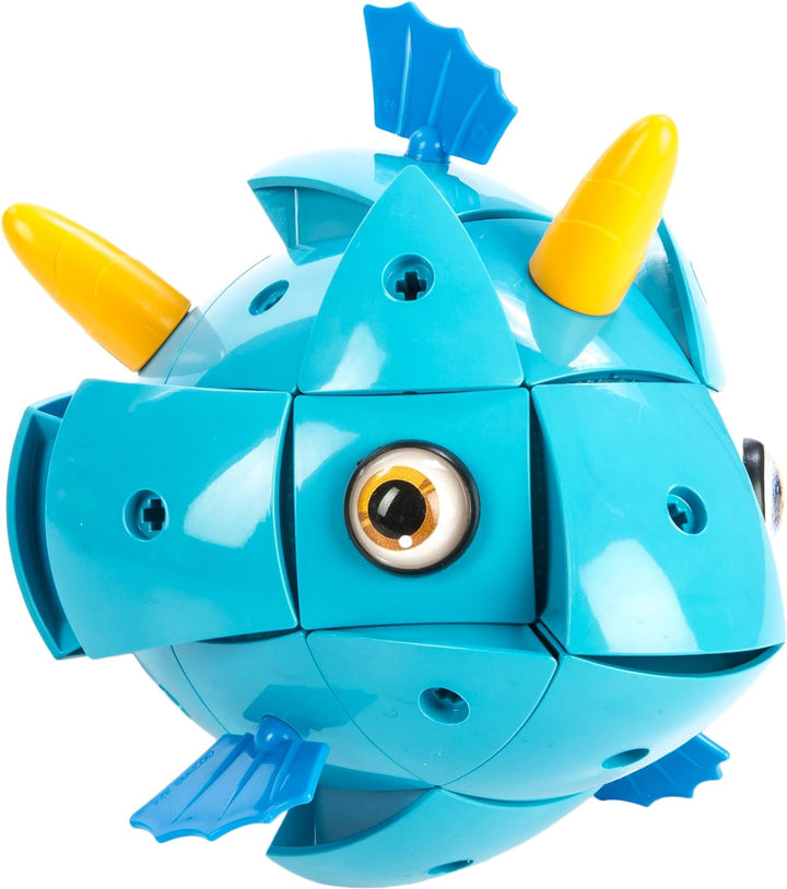 Geomag 601 - KOR Tazoo Beto, Magnetkonstruktionen und Lernspiele 68-teilig, Beto