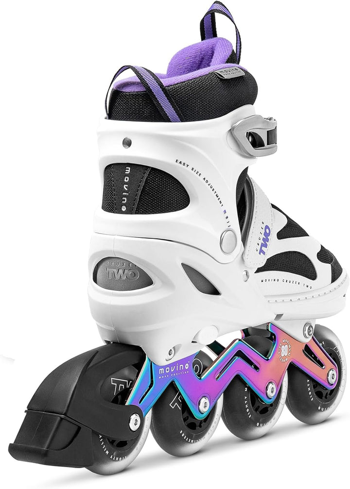 Movino Inline Skates Cruzer Two Rollschuhe Kinder Mädchen Jungen Inliner Rollerskates Fitness Sport