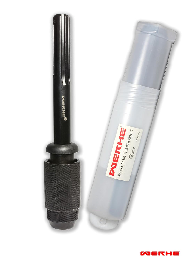 Werhe® Sds max auf Sds plus adapter. Adapter Sds Max hohe Qualität mit SDS Plus Aufnahme, bohrfutter