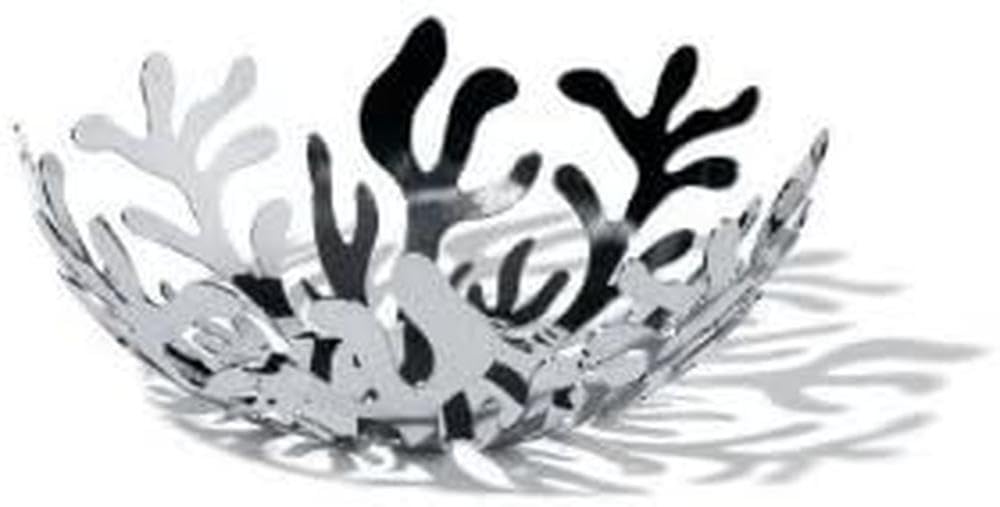 Alessi ESI01/21 Mediterraneo Obstschale aus Edelstahl