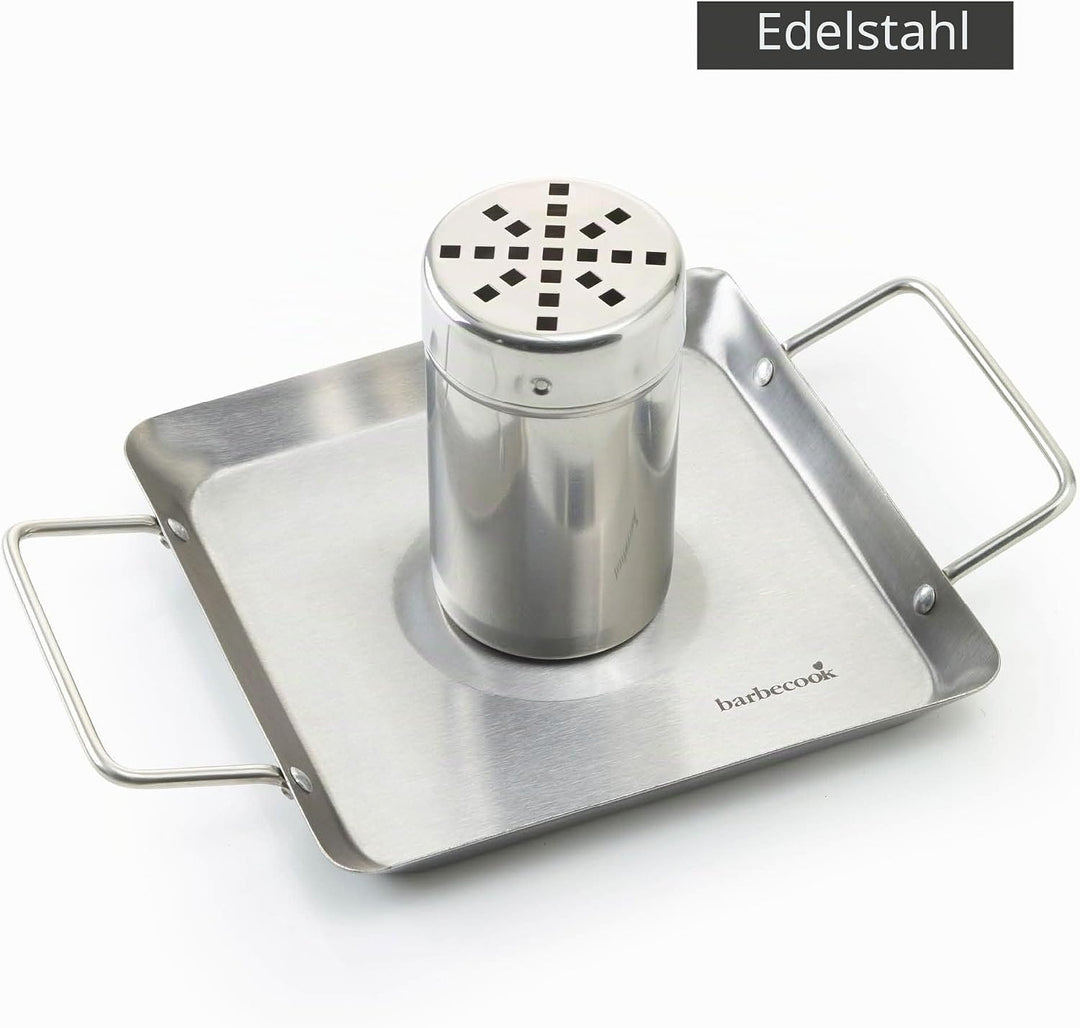 Barbecook Hähnchenhalter, Hähnchenbräter fur Grill und Backofen, Hähnchen ständer mit Abtropf-Schale