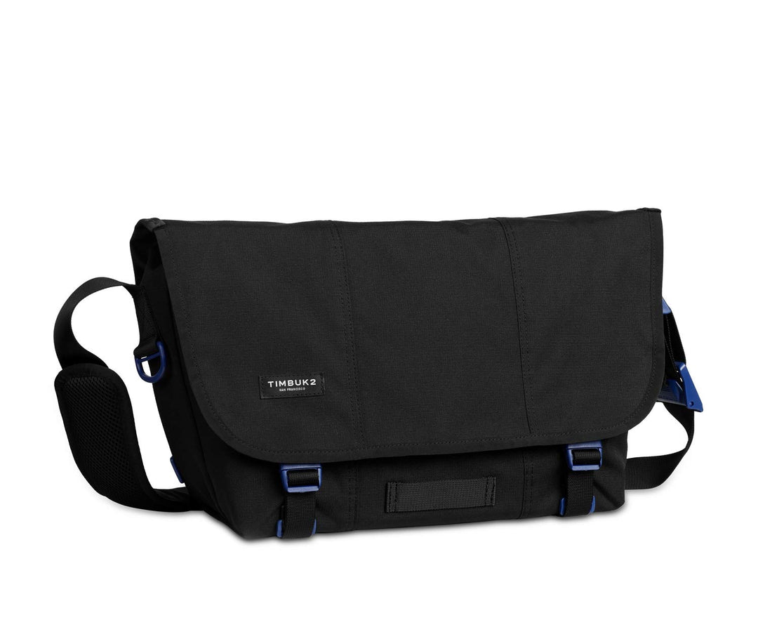 Timbuk2 Unisex-Erwachsene (nur Gepäck), leichte Kuriertasche, Gepäck, Kuriertasche M Jet Black/Blue