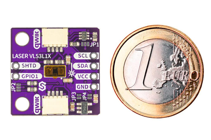 Soldered VL53L1X ToF Laser Entfernungssensor | 3,3V | Made in EU | 333064