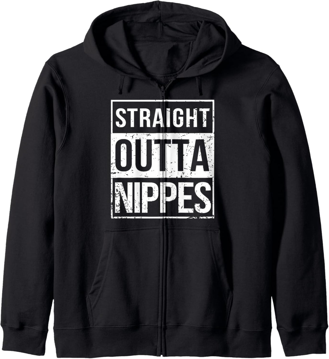 Lustig Straight Outta Nippes Köln Kölle NRW Rheinland Kapuzenjacke