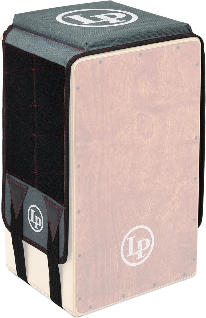 LP Latin Percussion Cajón Saddle LP-CJS Sattel, gepolsterte Sitzfläche und Seitentaschen