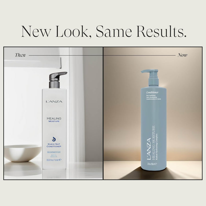 L'ANZA Conditioner mit pflegender Kukuinuss, Pflegespülung für perfektes, seidiges Haar, geeignet fü