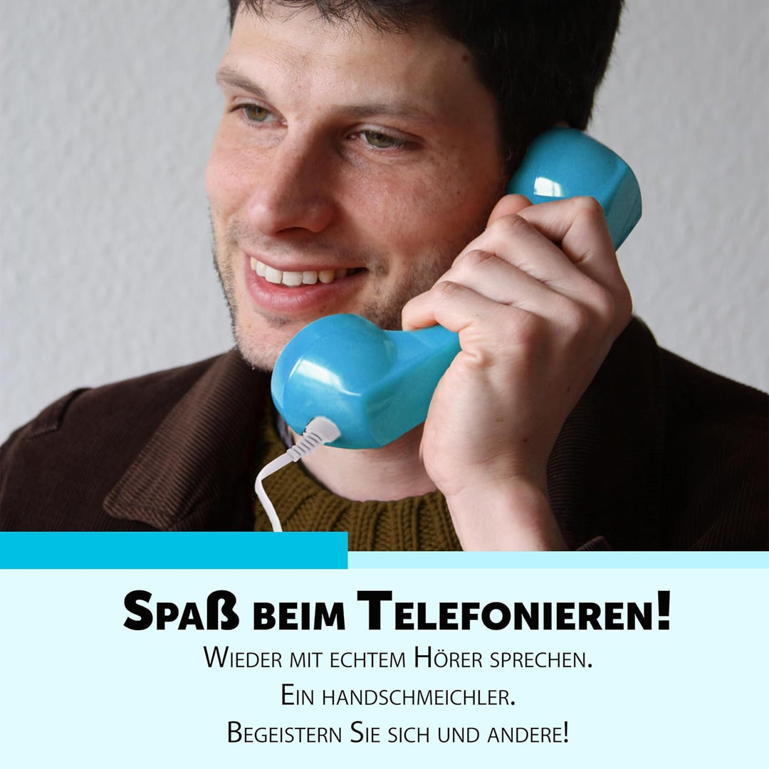 Opis 60s Micro - Retro Handyhörer für Android Smartphones, Tablets, Notebooks und Handys in der Form