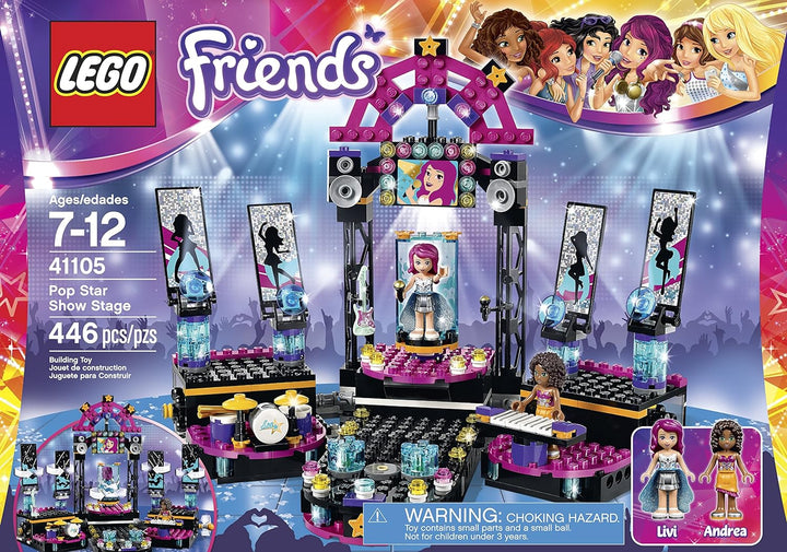 LEGO Friends 41105 Pop Star Show Stage Building Kit by LEGO