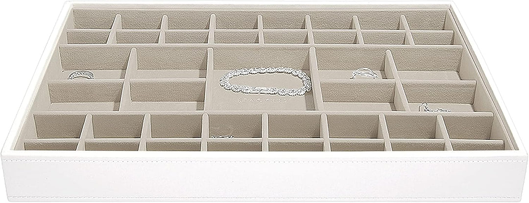 Stackers Weiss Schmuckschatulle Übergross Kleinteilfach