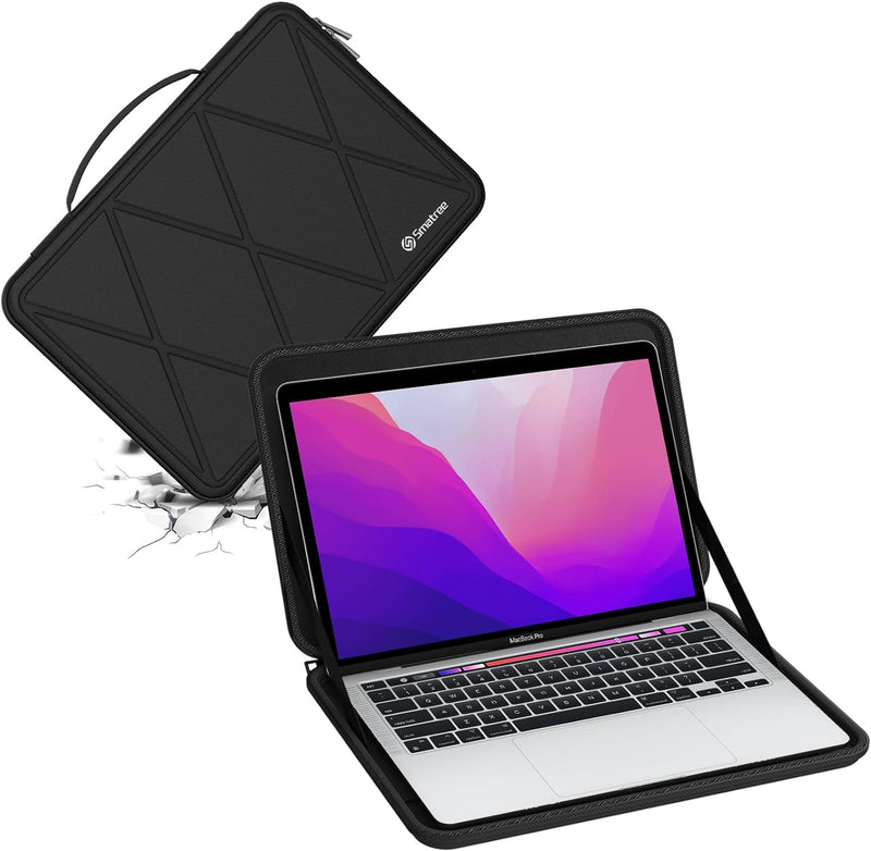 Smatree Hard Eva Schutzhülle Case Kompatibel für 13,3 Zoll Apple MacBook Pro M2 2022/M1 2020,MacBook