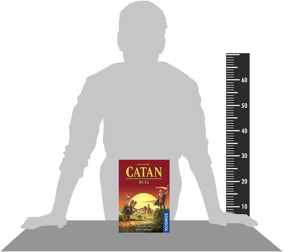 Asmodee - Catan: Duell – intensives Gesellschaftsspiel für 2 Spieler ab 10 Jahren – Erweitern Sie Ih