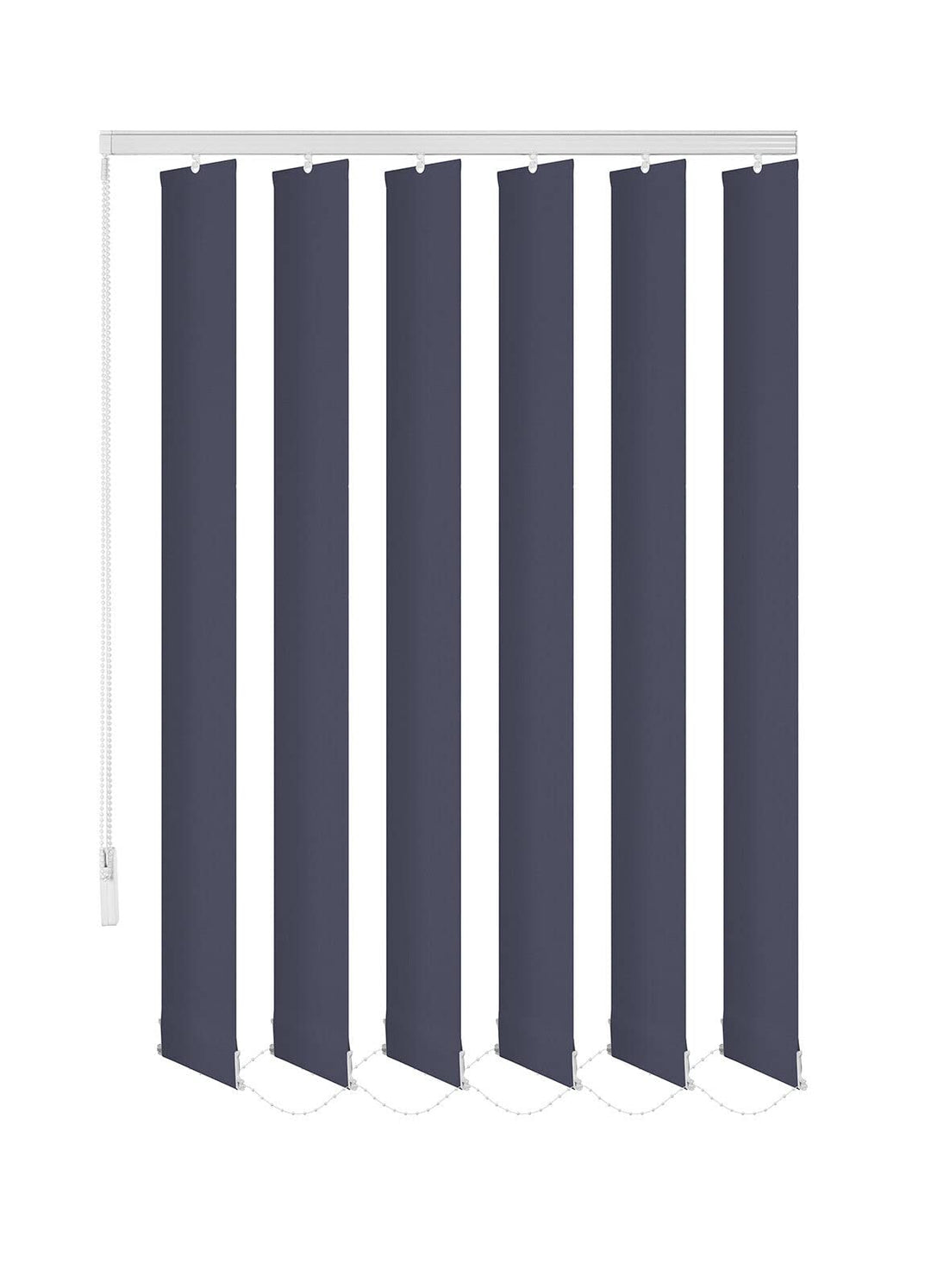 probath ERSATZLAMELLEN 8 Farben 250 cm LANG INDIVIDUELL KÜRZBAR AUSTAUSCHLAMELLEN LAMELLENVORHANG (D
