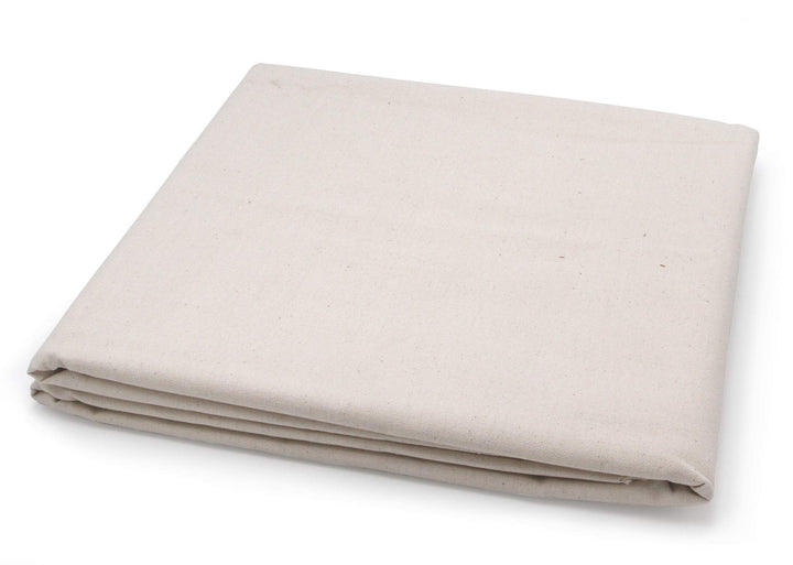 Paintersisters Maltuch – Leinwand ungrundiert, 160cm x 5m Rohgewebe 10 oz/m² aus 100% Baumwolle, zum