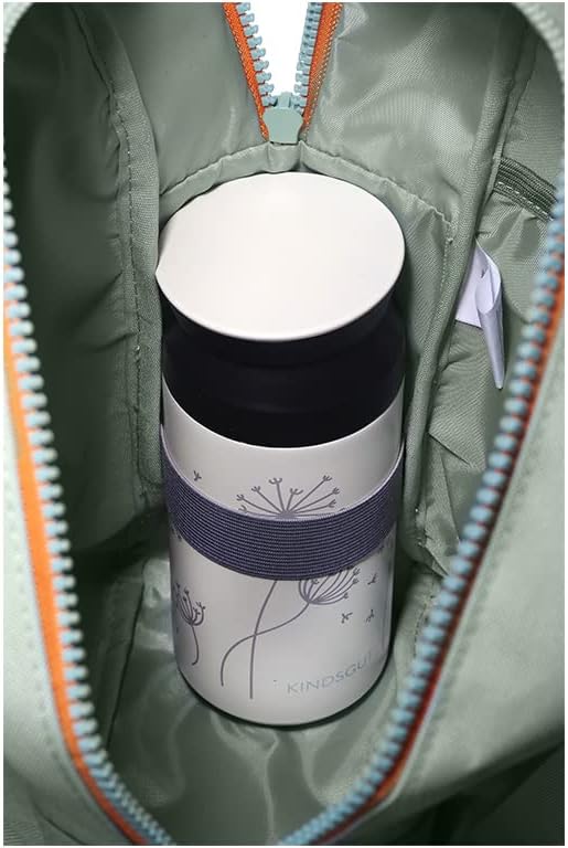 Kindsgut Kinderrucksack Maxi aus recyceltem PET, Aquamarin, Aquamarin