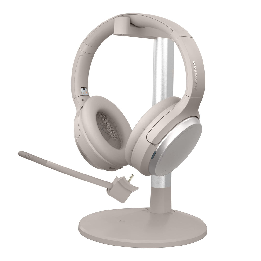 Avantree Eon - Bluetooth-Kopfhörer mit Geräuschunterdrückung mit abnehmbarem Mikrofon, Wireless &amp; ka
