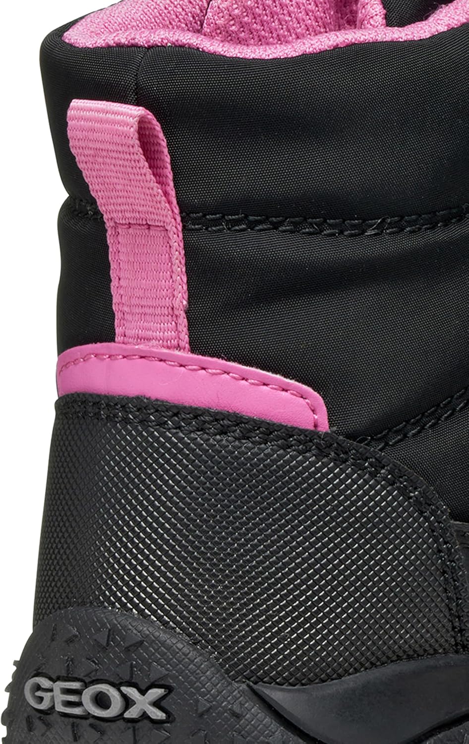 Geox Mädchen B Baltic Girl B ABX Sneaker 25 EU Black Fuchsia, 25 EU Black Fuchsia