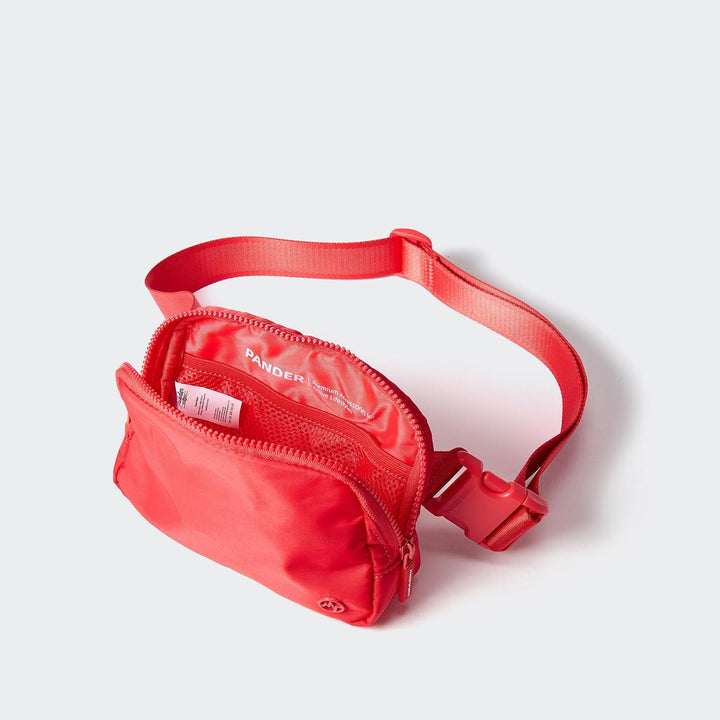 Pander Gürteltasche mit Zwei-Wege-Reissverschluss, Nylon, für Damen, wasserabweisende Hüfttaschen, C