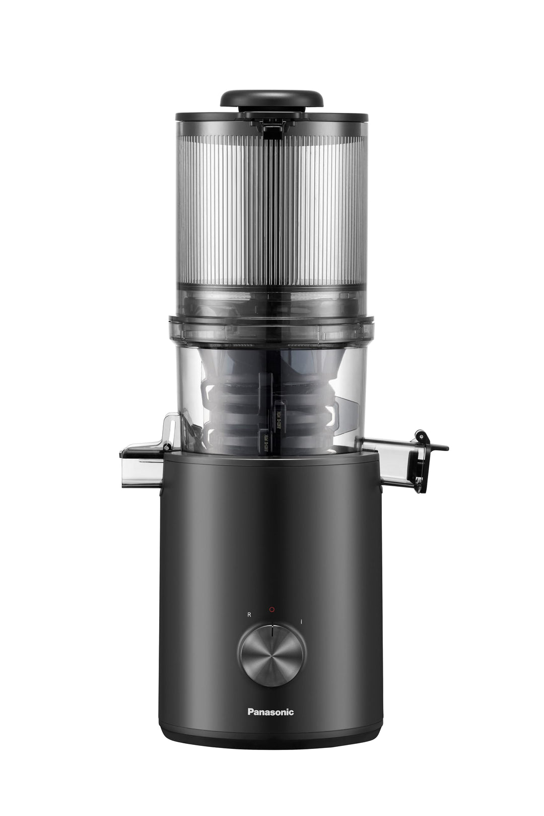 Panasonic MJ-L900KXE Entsafter, 1,5 l Fassungsvermögen, 120 mm Einfüllöffnung, 55 U/min, siebloses F