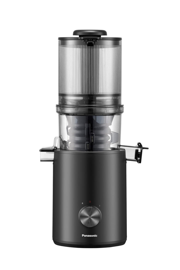Panasonic MJ-L900KXE Entsafter, 1,5 l Fassungsvermögen, 120 mm Einfüllöffnung, 55 U/min, siebloses F