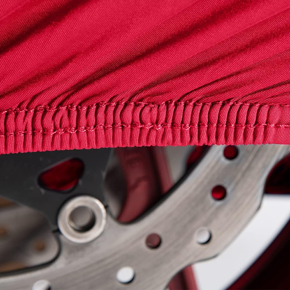 Oxford PROTEX Premium Stretch-Passform Innenraum Motorrad Abdeckung - Rot, XL, CV177 XL rot, XL rot