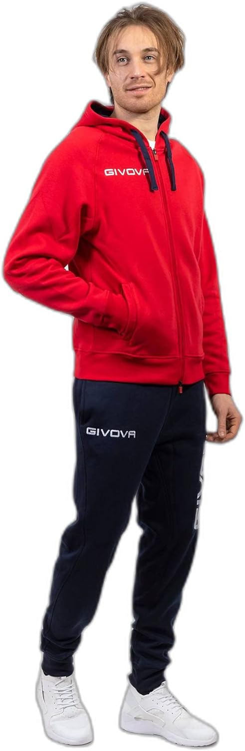 Givova Anzug King Overall 3XL rot/blau, 3XL rot/blau