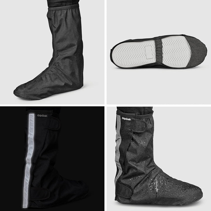 GripGrab Dryfoot 2nd Edition Überschuhe Fahrrad Wasserdicht Regenschutz Alltagsschuhe Regen Überzieh