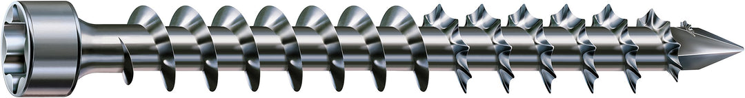 SPAX Holzbauschraube, 8,0 x 240 mm, 50 Stück, T-STAR plus, Zylinderkopf, Vollgewinde, CUT-Spitze, WI