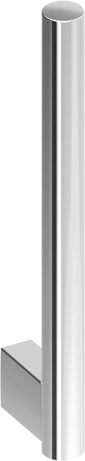 KEUCO Ersatz-Rollenhalter aus Metall, Hochglanz-verchromt, WC-Rollenhalter für Badezimmer und Gäste-