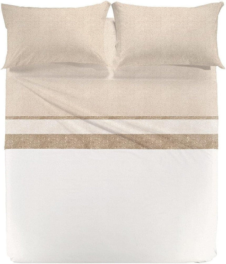 Caleffi - Bettwäsche-Set Nevada2 Nicht spezifiziert für Doppelbett Natur