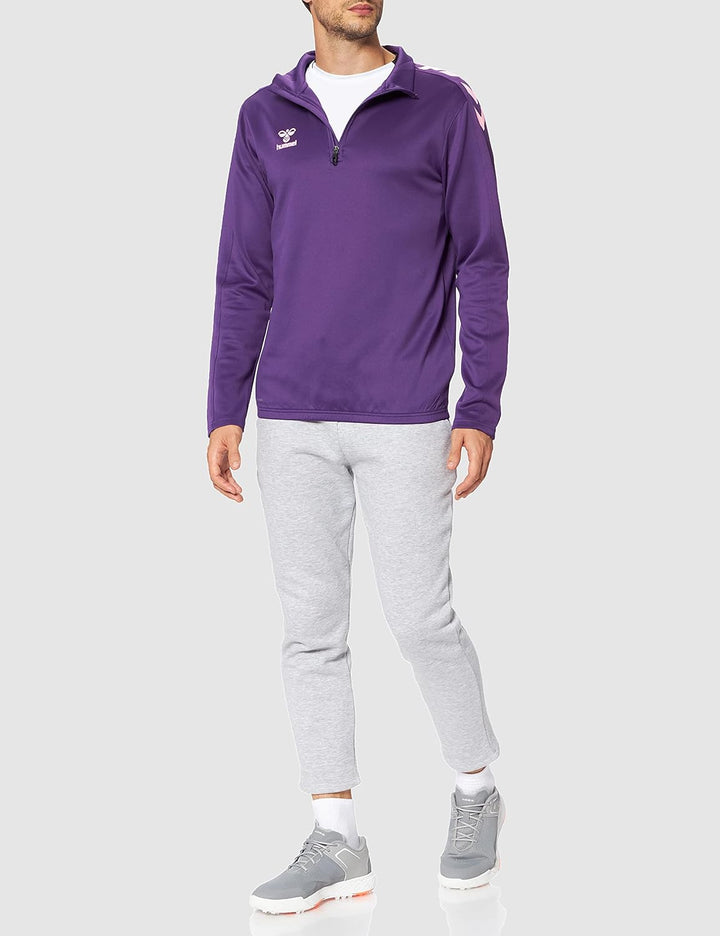 hummel Hmlcore Xk Half Zip Sweat Multisport Sweatshirt Mit Kurzem Reissverschluss Mit Beecool Techno