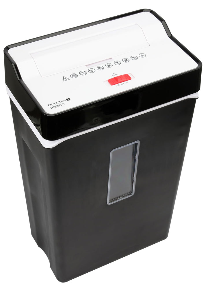 Olympia PS 55 CC Profi Aktenvernichter (mit Partikelschnitt, Sicherheitsstufe P4, Kreditkarte, 10 Bl