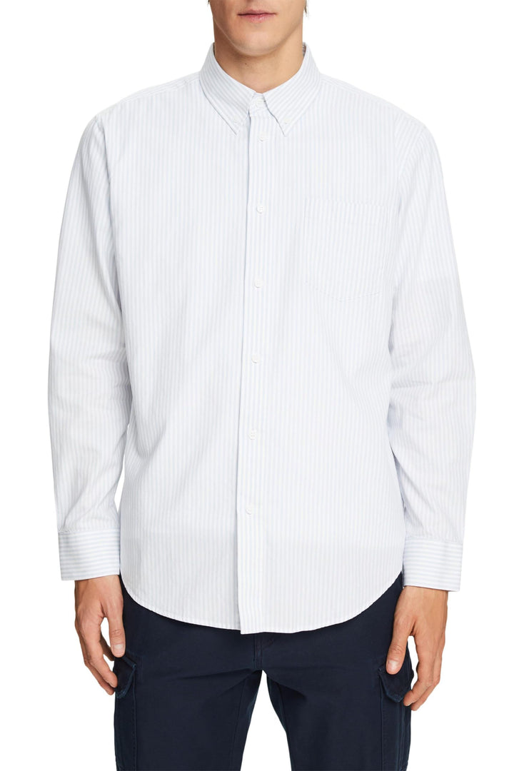 ESPRIT Herren Hemd L 441/Light Blue 2, L 441/Light Blue 2
