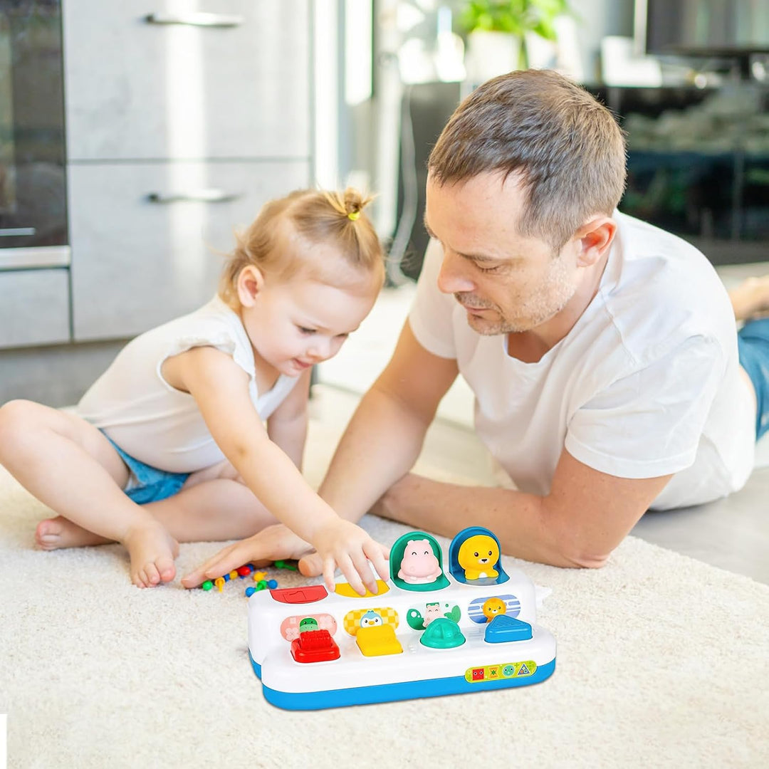 Pop up Baby Spielzeug ab 12 Monate, Montessori Spielzeug ab 1 Jahr Motorikspielzeug ab 6 Monten Früh