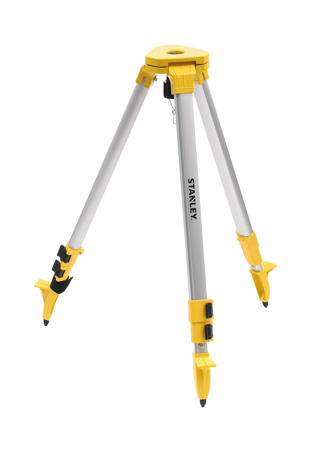 Stanley Standardstativ, Aluminiumstativ (Quick-Clamps System, 0,97 m - 1,60 m, Trageriemen, 5/8 Zoll