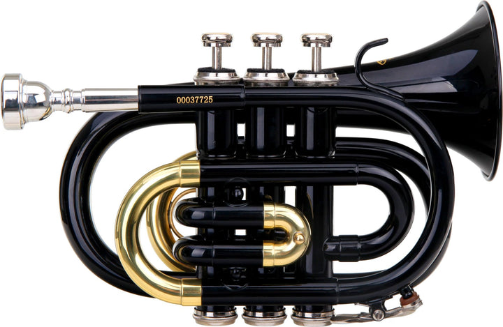 Classic Cantabile Brass TT-400 Bb-Taschentrompete (Messing, Schallbecher Durchmesser: 93 mm, Bohrung