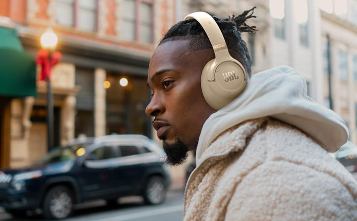 JBL Tune 780 NC Kabellose Over-Ear-Kopfhörer mit adaptivem Noise-Cancelling, Smart Ambient, Bis zu 7