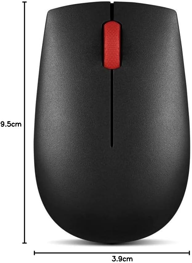 Lenovo Essential Compact Wirel, Schwarz Schwarz Lenovo Mouse, Schwarz Lenovo Mouse