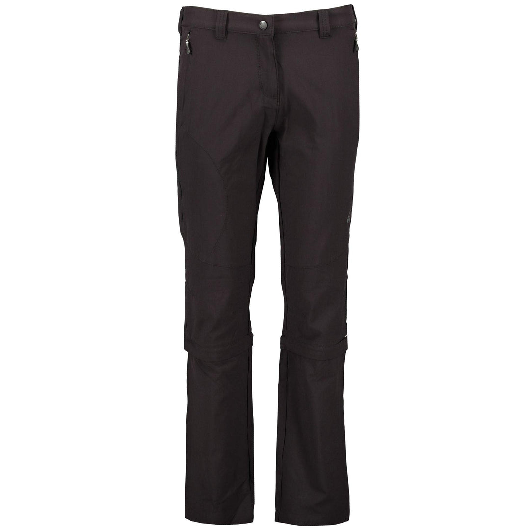 McKINLEY Damen Abzipphose Mandorak Kg 17 Schwarz, 17 Schwarz