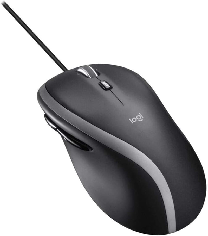 Logitech M500s Kabelgebundene Maus mit fortschrittlicher hyperschneller Scroll- und Kippfunktion, an