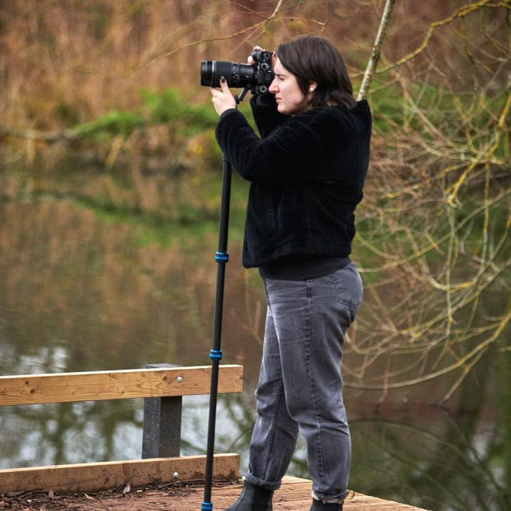 3 Legged Thing Punks Trent 2.0 Monopod – Leichter Kamera-Monopod aus Magnesiumlegierung mit zahlreic