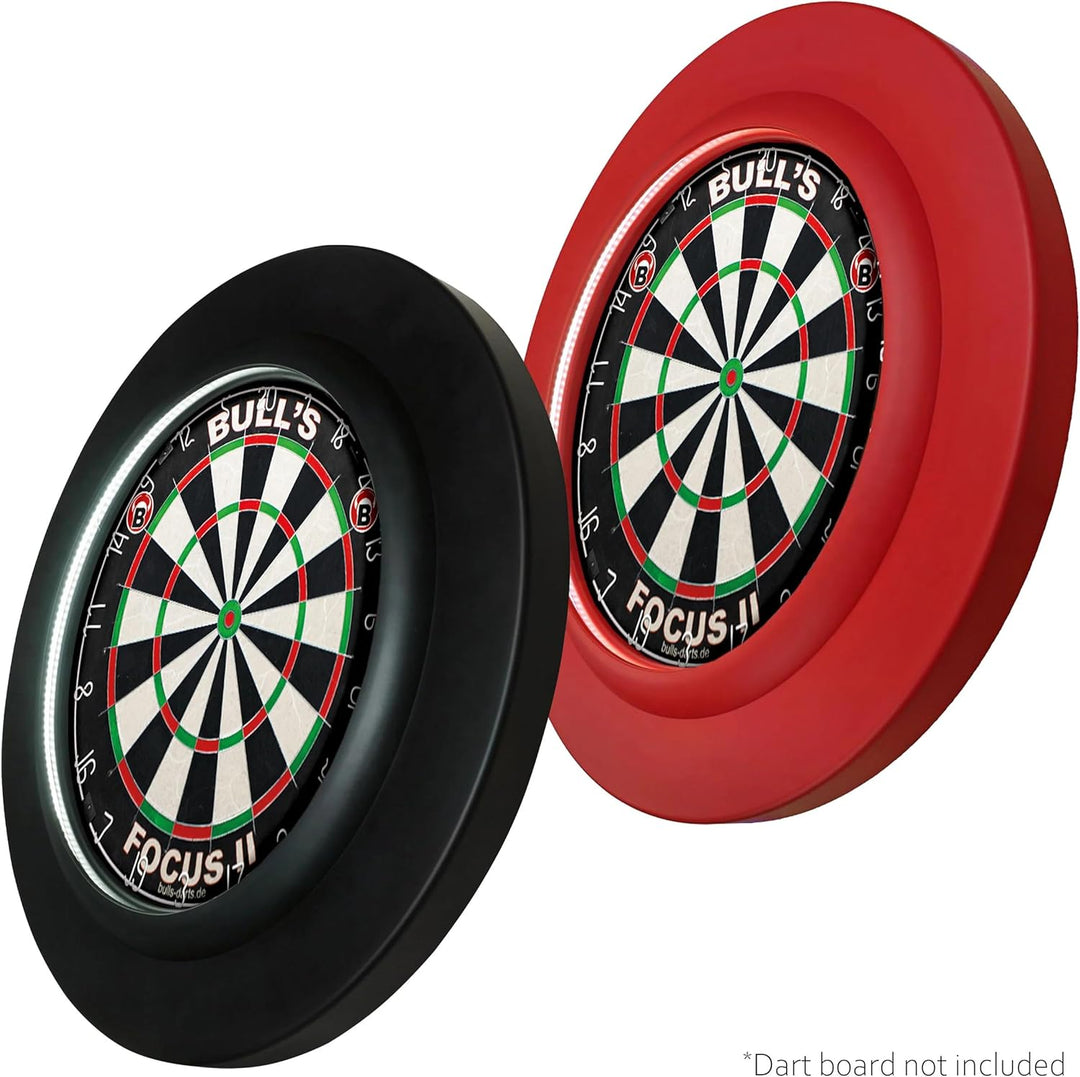 BULL'S Dart Lightning LED PU Surround Dartboard Light Dartboard Beleuchtung Dartscheiben Licht Kombi