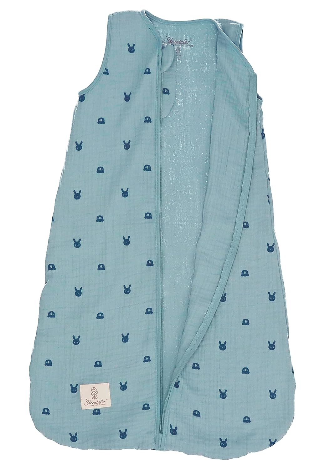 Sterntaler Baby Unisex Schlafsack Baby Musselin Schlafsack Stay True to Nature - Babyschlafsack, Puc