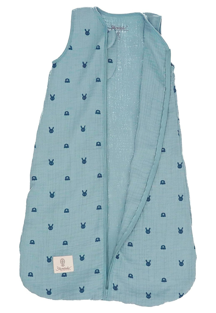 Sterntaler Baby Unisex Schlafsack Baby Musselin Schlafsack Stay True to Nature - Babyschlafsack, Puc