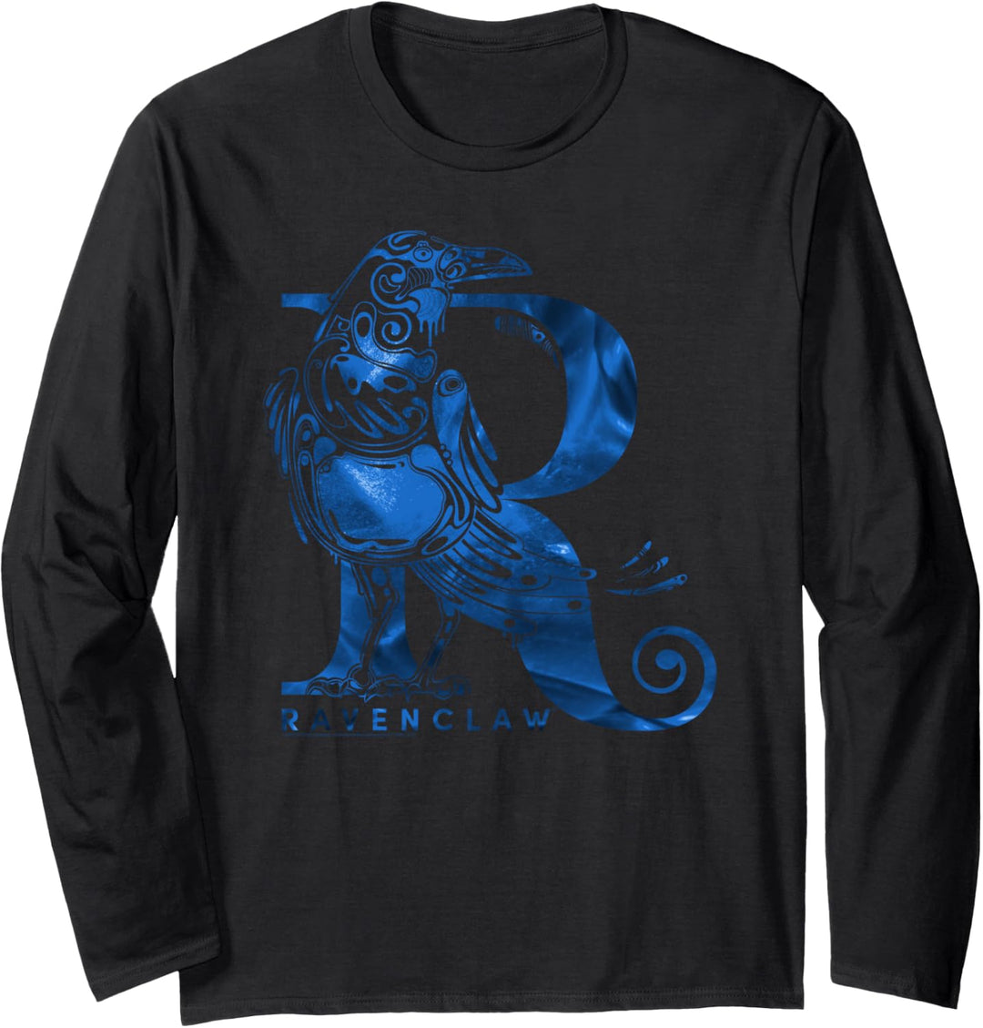 Harry Potter Ravenclaw R Logo Langarmshirt